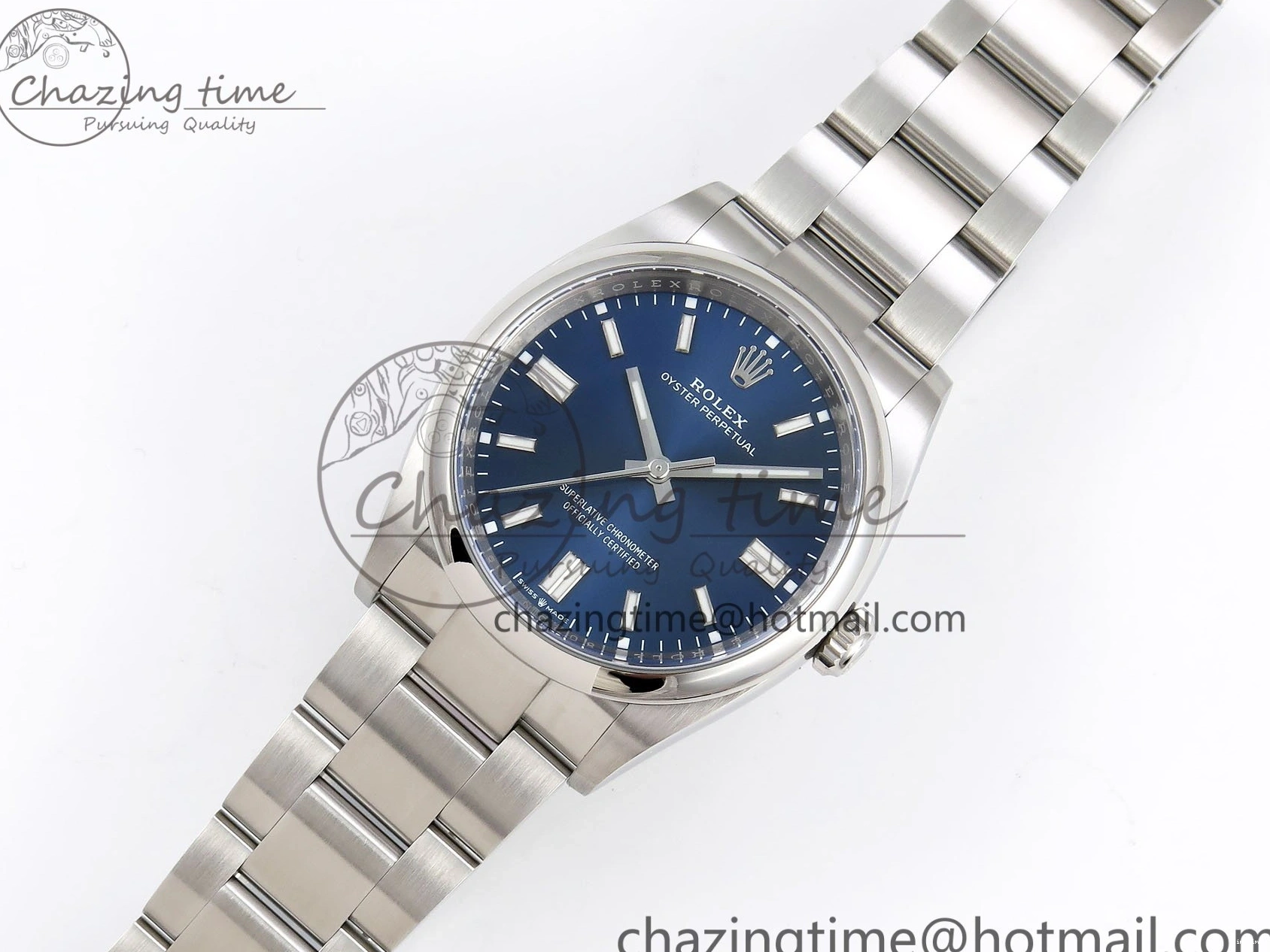 MiroTime 1224 Oyster Perpetual 126000 36mm Clean 1:1 Best Edition 904L Steel Deep Blue Dial VR Effortless 1598